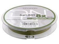 Trenzado Dragon No Limit 8X-Braid Camo Green 150m - 0.18mm