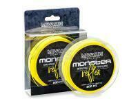 Trenzas de pesca de la carpa Monster Reflex Braid - yellow 200m 0.80mm 98kg