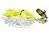 Señuelo Rapala Rap-V Pike Bladed Jig 10cm 17g - Silver Fluorescent Chartreuse