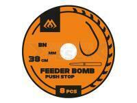 Mikado Feeder Bomb X-TRA STRONG Rigs 38cm - Push Stop - 0.18mm - #12