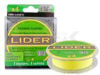 Trenzado Fishing Empire Lider X4 100m fluo yellow - 0.20mm