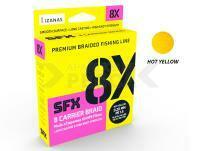 Sufix SFX 8 Carrier Braid Hot Yellow 135m 0.148mm