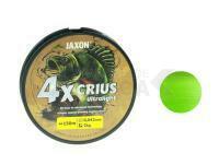 Trenzado Jaxon Crius 4X Ultralight Flash Green 150m - 0.053mm