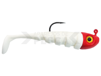 Señuelo Delalande Toupti Shad 7cm 7g - 061 - Blanc tête Rouge