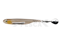 Señuelos Fish Arrow Flash-J Spin Elastomer 3" 75mm - #01 Wakasagi / Silver