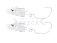 Westin Magic Minnow Weedless Jig Spare Head 19g - For Body 10cm - Silver #1/0 2pcs