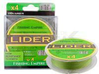 Trenzado Fishing Empire Lider X4 100m green - 0.16mm