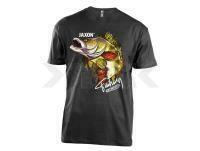 T-Shirt Jaxon Nature Zander Black - L