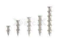 X Zone Tungsten Pagoda Nail Sinkers 0.9g ‑ 1/32oz