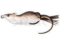 Señuelo Live Target Hollow Body Mouse 6cm 11g - Brown/White