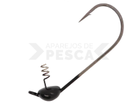 X Zone Tungsten Shakey Jig Head Black 7g ‑ 1/4oz