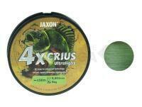 Trenzado Jaxon Crius 4X Ultralight Army Green 150m - 0.042mm