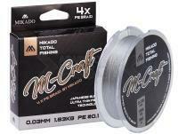 Trenzado Mikado M-Craft Braid 150m - Grey - 0.03mm