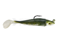 Vinilo Delalande Flying Fish Jig Head 6cm 4g - 385 - Natural Green