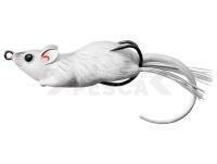 Señuelo Live Target Hollow Body Mouse 6cm 11g - White/White