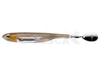 Señuelos Fish Arrow Flash-J Spin Elastomer 4" 100mm - #01 Wakasagi / Silver