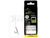 Mikado Method Feeder Rigs Barbless X-Tra Strong with spike 10cm - #10