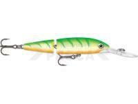 Señuelo Rapala Jointed Deep Husky Jerk 8cm - Green Tiger UV